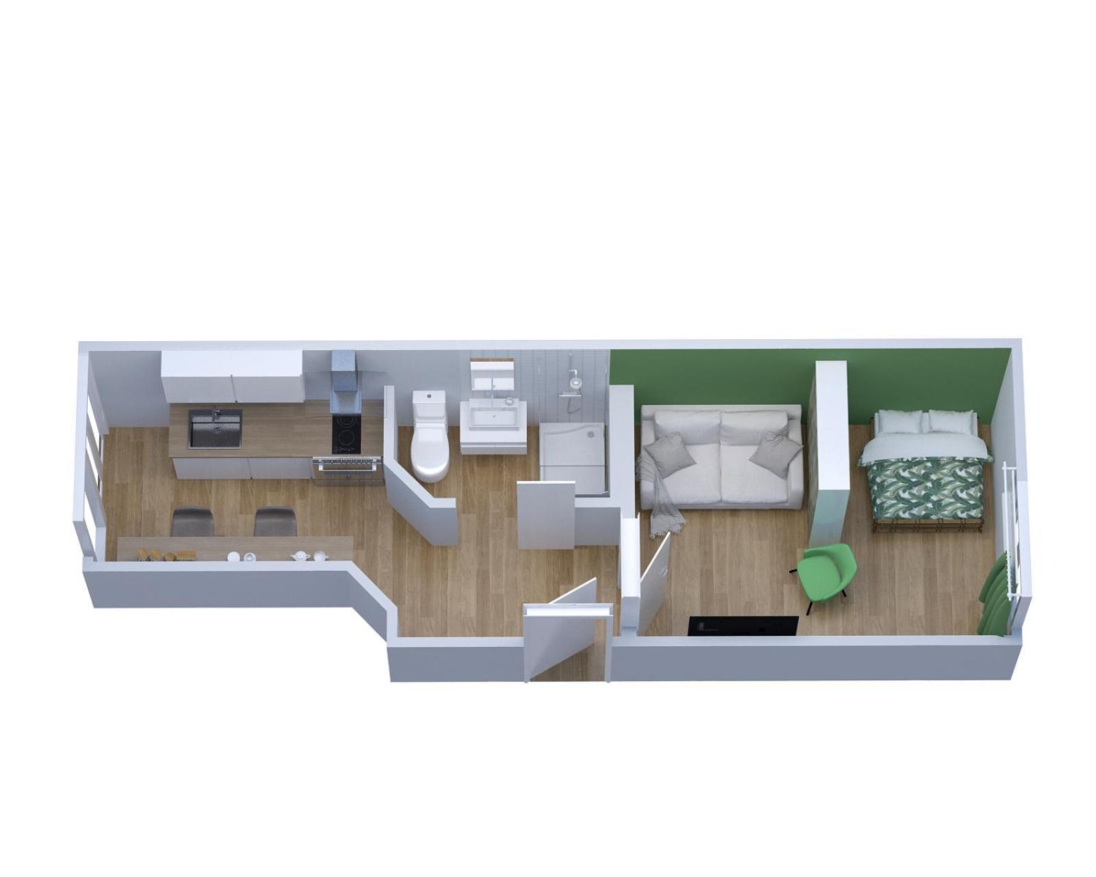 - Quartier Des Docks Au Calme - T3 Entierement Renove Le Havre